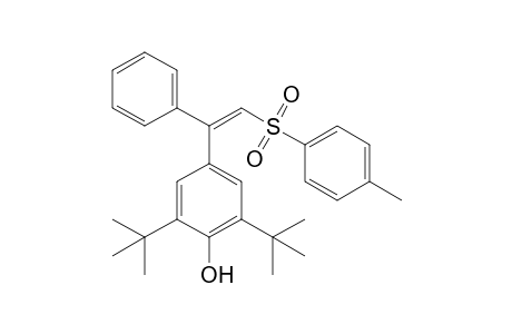 2,6-Ditert-butyl-4-[(Z)-1-phenyl-2-(p-tolylsulfonyl)vinyl]phenol