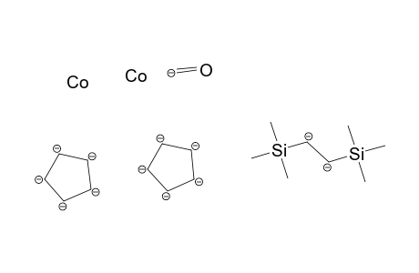 Cobalt, .mu.-carbonylbis(.eta.5-2,4-cyclopentadien-1-yl)[.mu.-[(1,2-.eta.:1,2-.eta.)-1,2-ethynediylbis[trimethylsilane]]]di-, (Co-Co)