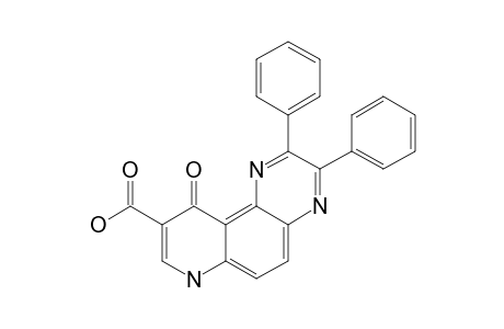 5,8-DIHYDRO-2,3-DIPHENYL-8-OXOPYRIDO-[3,2-F]-QUINOXALINE-7-CARBOXYLIC_ACID
