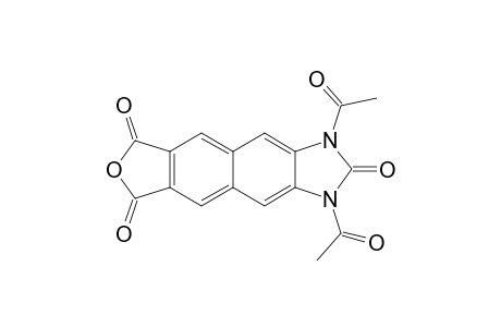 1,3-Diacetyl-2,3-dihydro-2-oxo-1H-napth[2,3-d]-imidazole-6,7-dicarboxylic anhydride