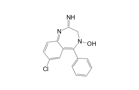 (7-chloro-4-hydroxy-5-phenyl-3H-1,4-benzodiazepin-2-ylidene)amine