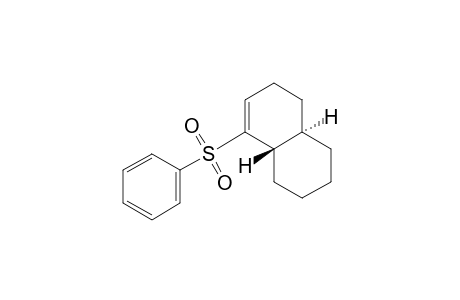 trans-1-(Phenylsulfonyl)-3,4,4a,5,6,7,8,8a-octahydronaphthalene