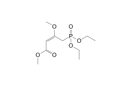Methyl (E)-4-Diethoxyphosphoryl-3-methoxy-2-butenoate