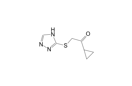 1-cyclopropyl-2-(4H-1,2,4-triazol-3-ylsulfanyl)ethanone