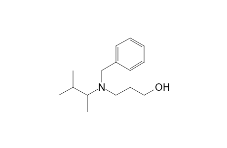 3-{[N-(1',2'-Dimethylpropyl)-N-benzyl]amino}-1-propanol