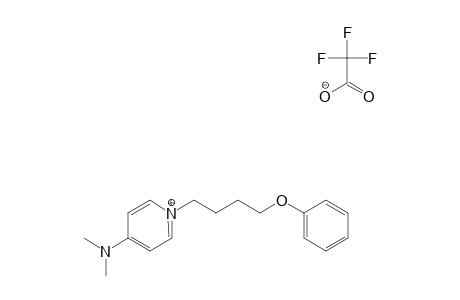 4-(DIMETHYLAMINO)-1-(4-PHENOXYBUTYL)-PYRIDINIUM-TRIFLUOROACETATE