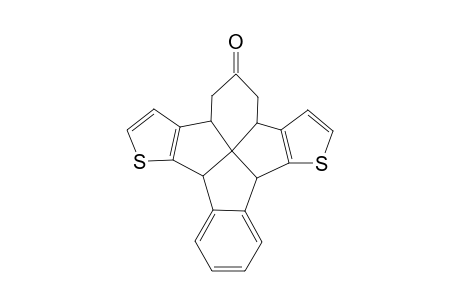 3b,4,6,6a,9b,13b-hexahydro-5H-benzo[2',3']thieno[2",3":4',5']pentaleno[1',6':3,4]indeno[2,1-b]thiophen-5-one