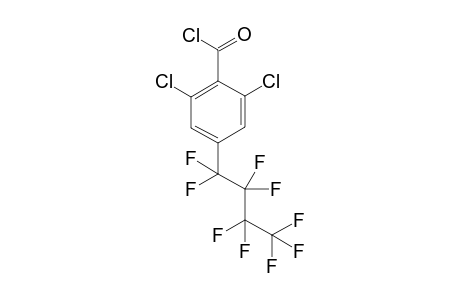 2,6-Dichloro-4-(perfluorobutyl)benzoyl chloride