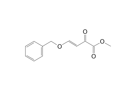 (E)-4-(benzyloxy)-2-keto-but-3-enoic acid methyl ester