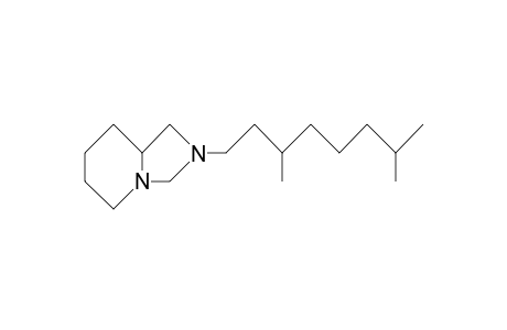 2-(3,7-Dimethyl-octyl)-perhydro-imidazolo(3,4-A)pyridine
