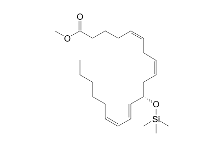 Methyl 11(S)-trimethylsilyloxy-5(Z),8(Z),12(E),14(z)-eicosatetraenoate