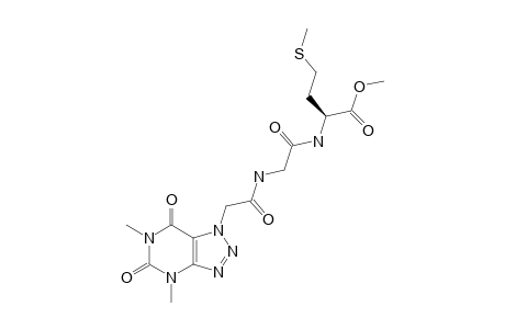 1-[4,6-DIMETHYL-1H-[1,2,3]-TRIAZOLO-[4,5-D]-PYRIMIDINE-5,7(4H,6H)-DIONE]-ACETYL-L-GLYCYL-L-METHIONINE-METHYLESTER