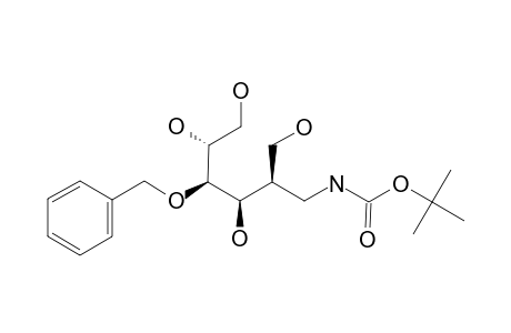 2-(TERT.-BUTOXYCARBONYLAMINO)-METHYL-4-O-BENZYL-2-DEOXY-D-MANNITOL