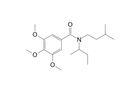Benzamide, 3,4,5-trimethoxy-N-(2-butyl)-N-(3-methylbutyl)-