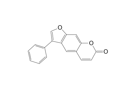 7H-Furo[3,2-g][1]benzopyran-7-one, 3-phenyl-