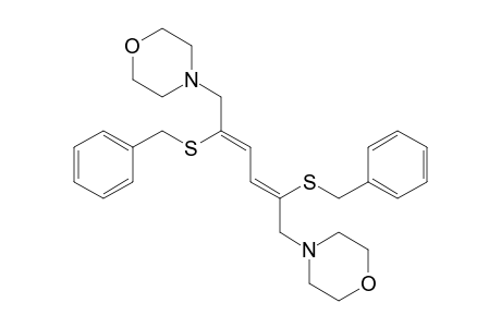 (Z,Z)-2,5-Bis(benzylthio)-1,6-dimorpholino-2,4-hexadiene