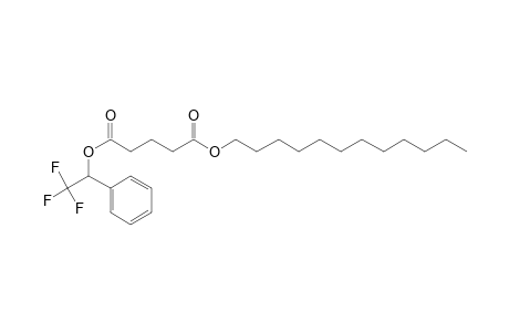 Glutaric acid, dodecyl 1-phenyl-2,2,2-trifluoroethyl ester