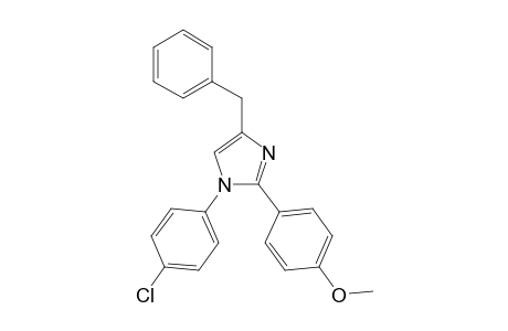 4-Benzyl-1-(4-chlorophenyl)-2-(4-methoxyphenyl)-1H-imidazole