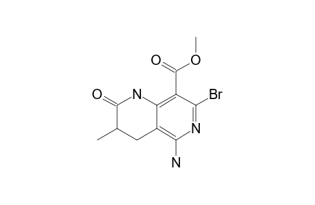 5-AMINO-7-BrOMO-1,2,3,4-TETRAHYDRO-8-METHOXYCARBONYL-3-METHYL-1,6-NAPHTHYRIDIN-2-ONE