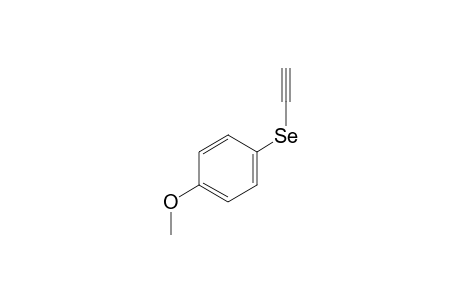 (4-Methoxyphenylselanyl)acetylene