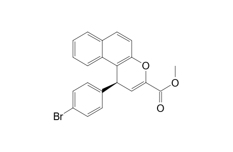 (S)-Methyl 1-(4-bromophenyl)-1H-benzo[f]chromene-3-carboxylate