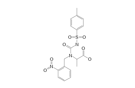 N-4-TOLUENESULFONYLUREIDO-N-2-NITROBENZYL-L-ALANINE