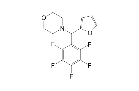 4-[(FURAN-2-YL)-PENTAFLUOROPHENYLMETHYL]-MORPHOLINE
