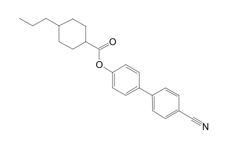 4'-cyano-[1,1'-biphenyl]-4-yl 4-propylcyclohexane-1-carboxylate