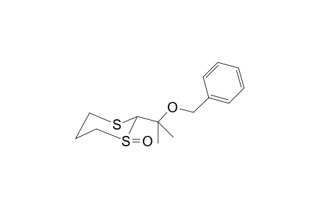 trans-2-(1-Methyl-1-benzyloxyethyl)-1,3-dithiane 1-oxide