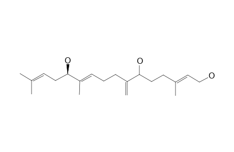 (2E,10E,12R)-3,11,15-trimethyl-7-methylidenehexadeca-2,10,14-triene-1,6,12-triol