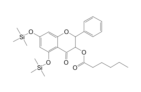 Pinobanksin 3-hexanoate, di-TMS