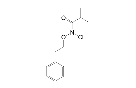 O-(2-PHENYLETHYL)-N-CHLORO-2-METHYLPROPANOHYDROXAMATE