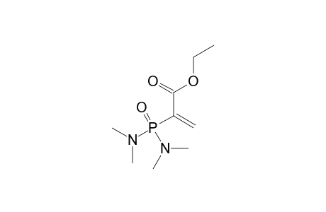 Ethyl 2-[bis(dimethylamino)phosphoryl]propenoate