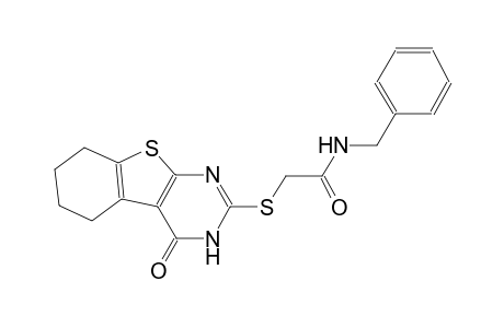 acetamide, 2-[(3,4,5,6,7,8-hexahydro-4-oxobenzo[4,5]thieno[2,3-d]pyrimidin-2-yl)thio]-N-(phenylmethyl)-