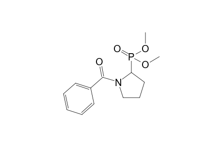 Dimethyl .alpha.-(1-benzoylpyrrolidin-2-yl)phosphonate