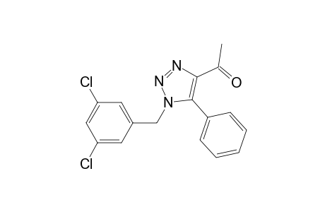 1-[1-(3,5-dichlorobenzyl)-5-phenyl-triazol-4-yl]ethanone