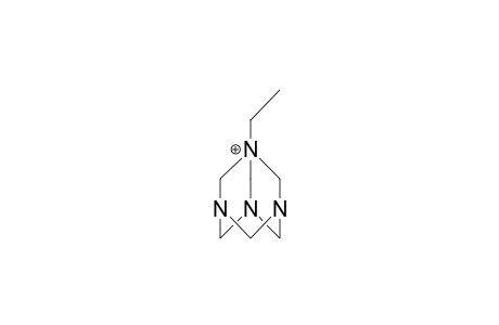 1-Ethyl-hexamethylene-tetramine cation