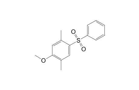 2,5-dimethyl-4-(phenylsulfonyl)anisole
