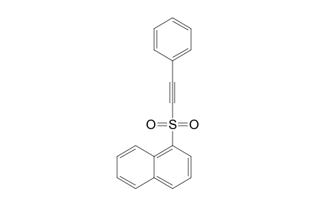 1-(2-Phenylethynylsulfonyl)naphthalene