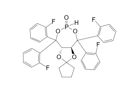 (2-R,3-R)-(2,3-DI-(1,1-DI-(2-FLUOROPHENYL)-METH-1-YL)-1,4-DIOXASPIRO-[4.4]-NONANE)-PHOSPHITE