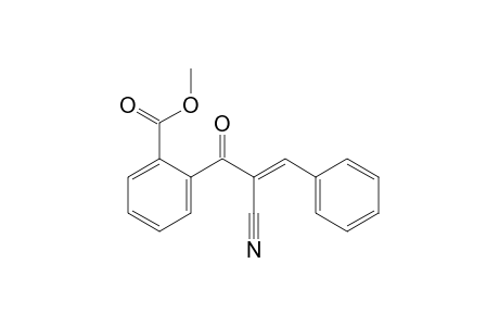 2-(Methoxycarbonyl)-.alpha.-benzoylcinnamyl-nitrile