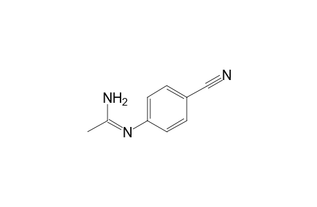 (1E/Z)-N-(p-Cyanophenyl)acetamidine