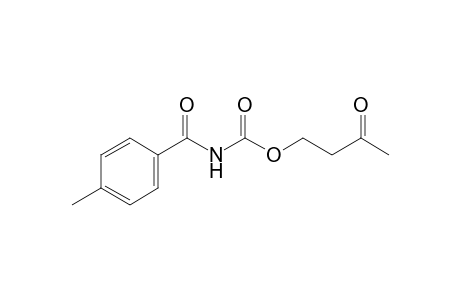 (p-toluoyl)carbamic acid, 3-oxobutyl ester