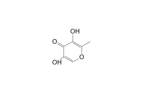 4H-Pyran-4-one,3,5-dihydroxy-2-methyl