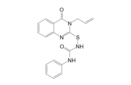 1-(3-allyl-4-oxo-3,4-dihydroquinazolin-2-ylthio)-3-phenylurea