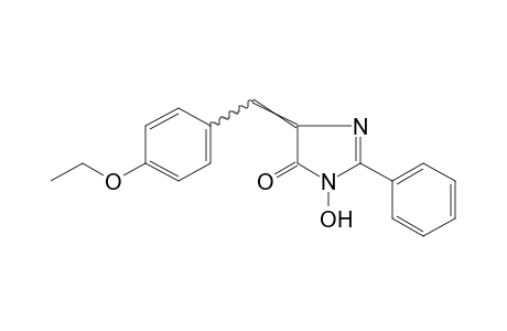 4-(p-ETHOXYBENZYLIDENE)-1-HYDROXY-2-PHENYL-2-IMIDAZOLIN-5-ONE