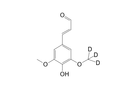 [3-ocd3]-sinapaldehyde