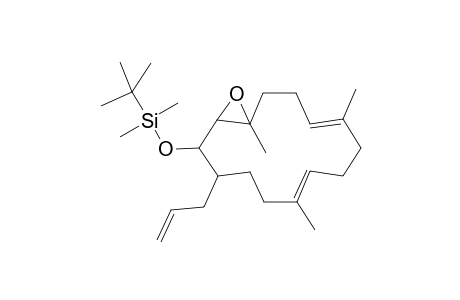 (1RS,2RS,3RS,6E,10E,14SR)-2,3-Epoxy-14-(2-propenyl)-3,7,11-trimethyl-6,10-cyclotetradecadien-1-yl tert-Butyldimethylsilyl Ether