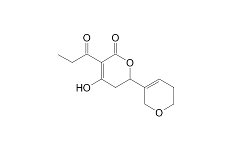 [2,3'-Bi-2H-pyran]-6(3H)-one, 5',6'-dihydro-4-hydroxy-5-(1-oxopropyl)-