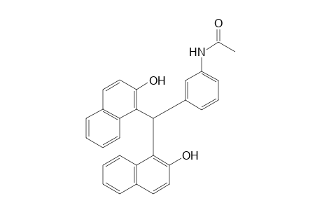 alpha,alpha-BIS(2-HYDROXY-1-NAPHTHYL)-m-ACETOTOLUIDIDE